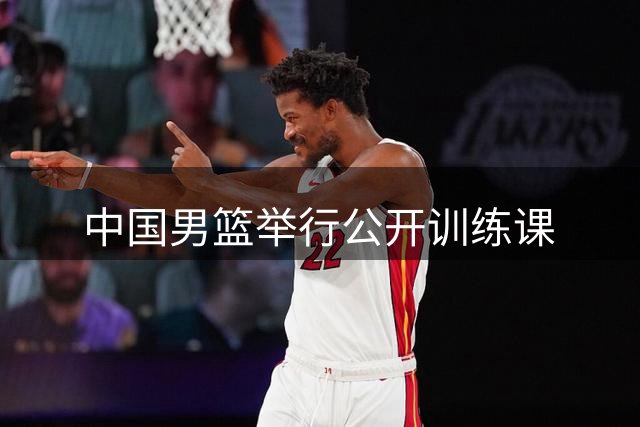中国男篮举行公开训练课