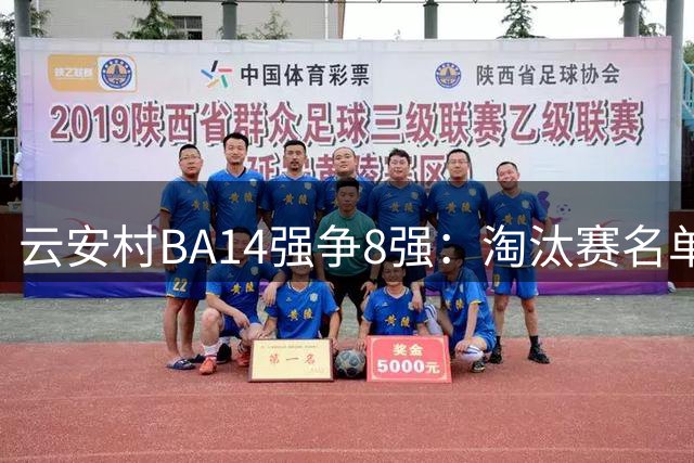 云安"村BA"14强争8强：淘汰赛名单即将揭晓